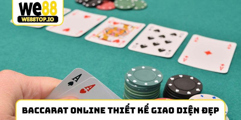 Baccarat online thiết kế giao diện đẹp
