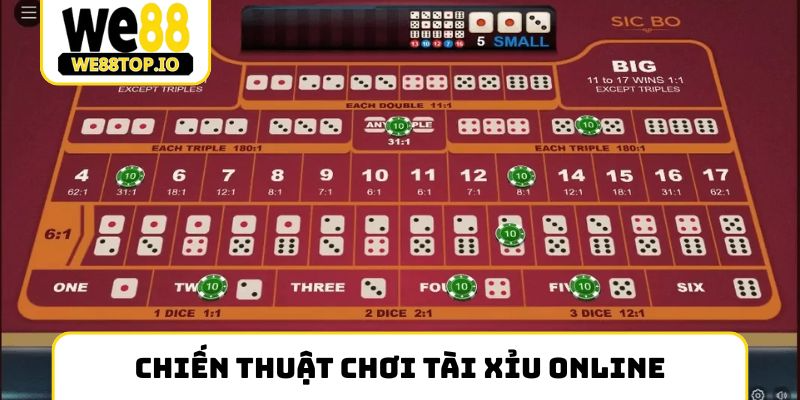 Chiến thuật chơi Tài xỉu online