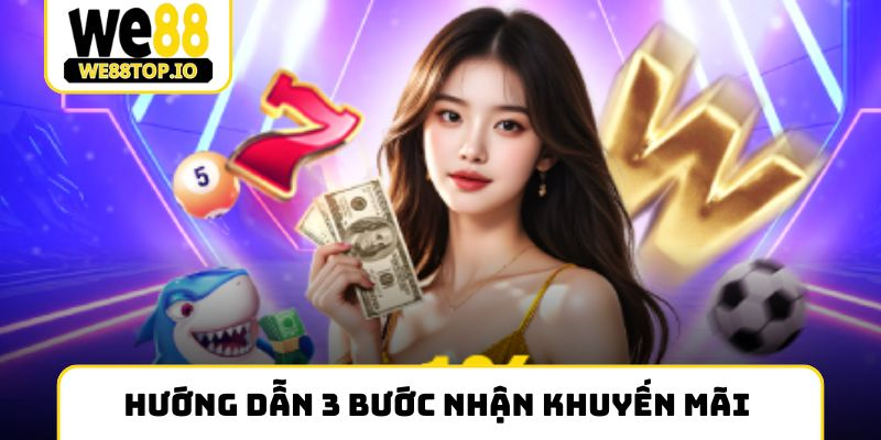 Hướng dẫn 3 bước nhận khuyến mãi nạp đầu