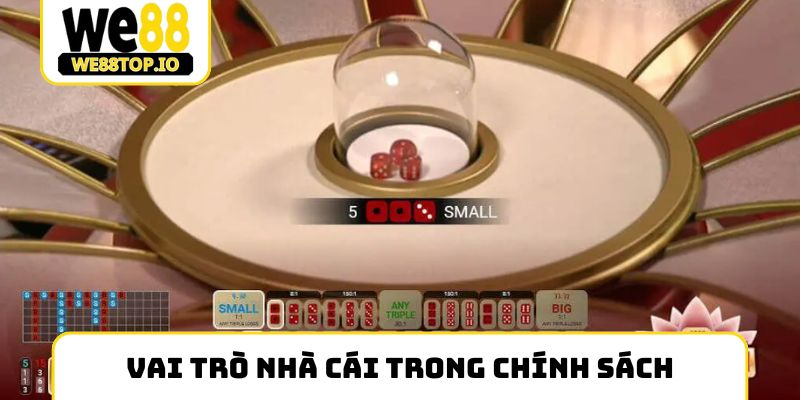Vai trò nhà cái trong chính sách chơi có trách nhiệm
